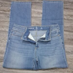 St. John's Bay Light Blue Straight Leg Women's Jeans